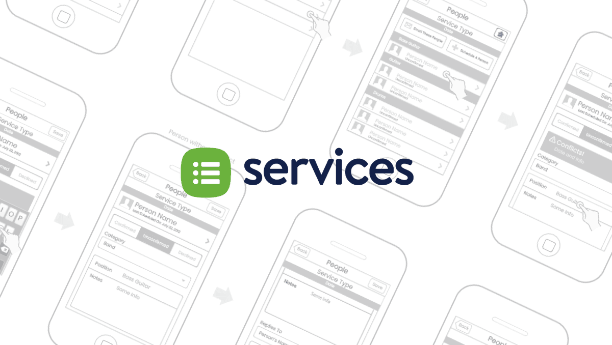 Featured image for UX - Planning Center Services Mobile