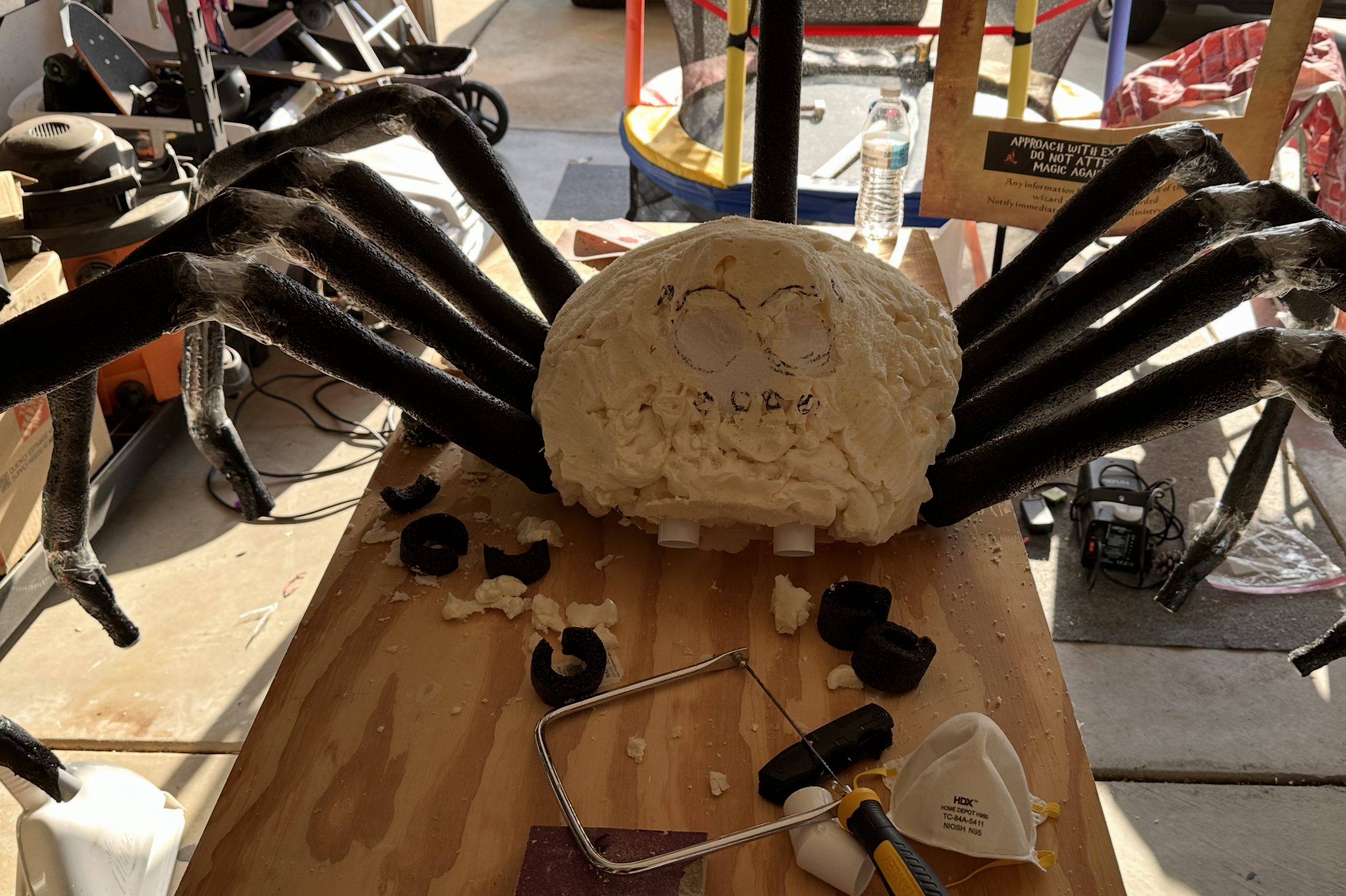 Aragog encounter immersive lighting plan