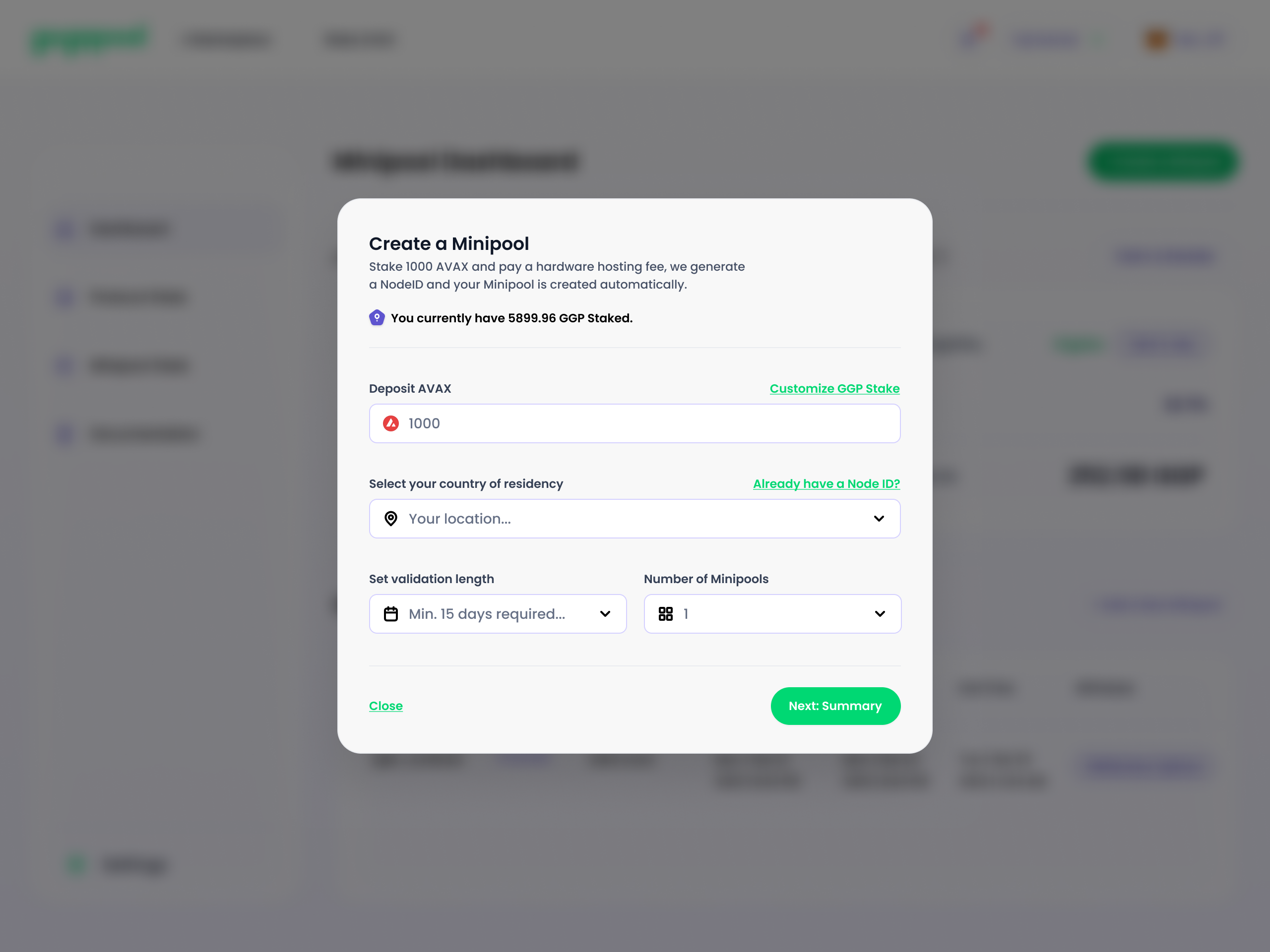 Comps for Minipool Update