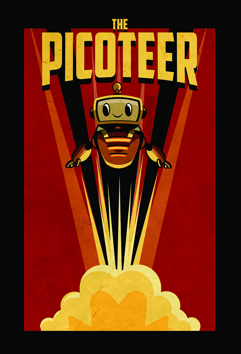 rocketeer poster.