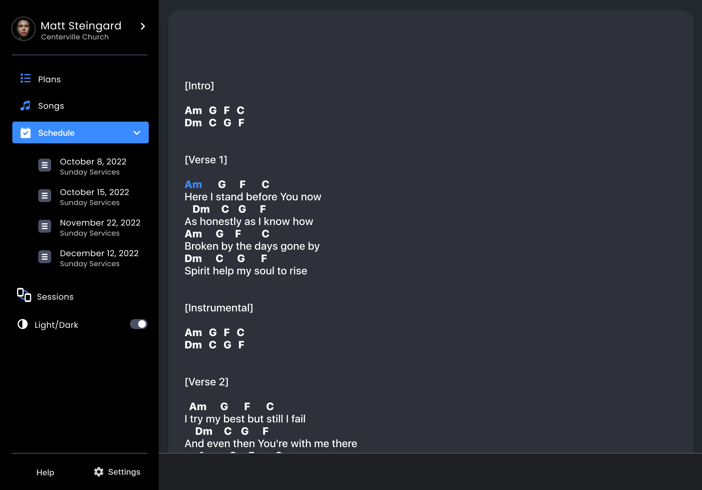 Color ideas for MusicStand