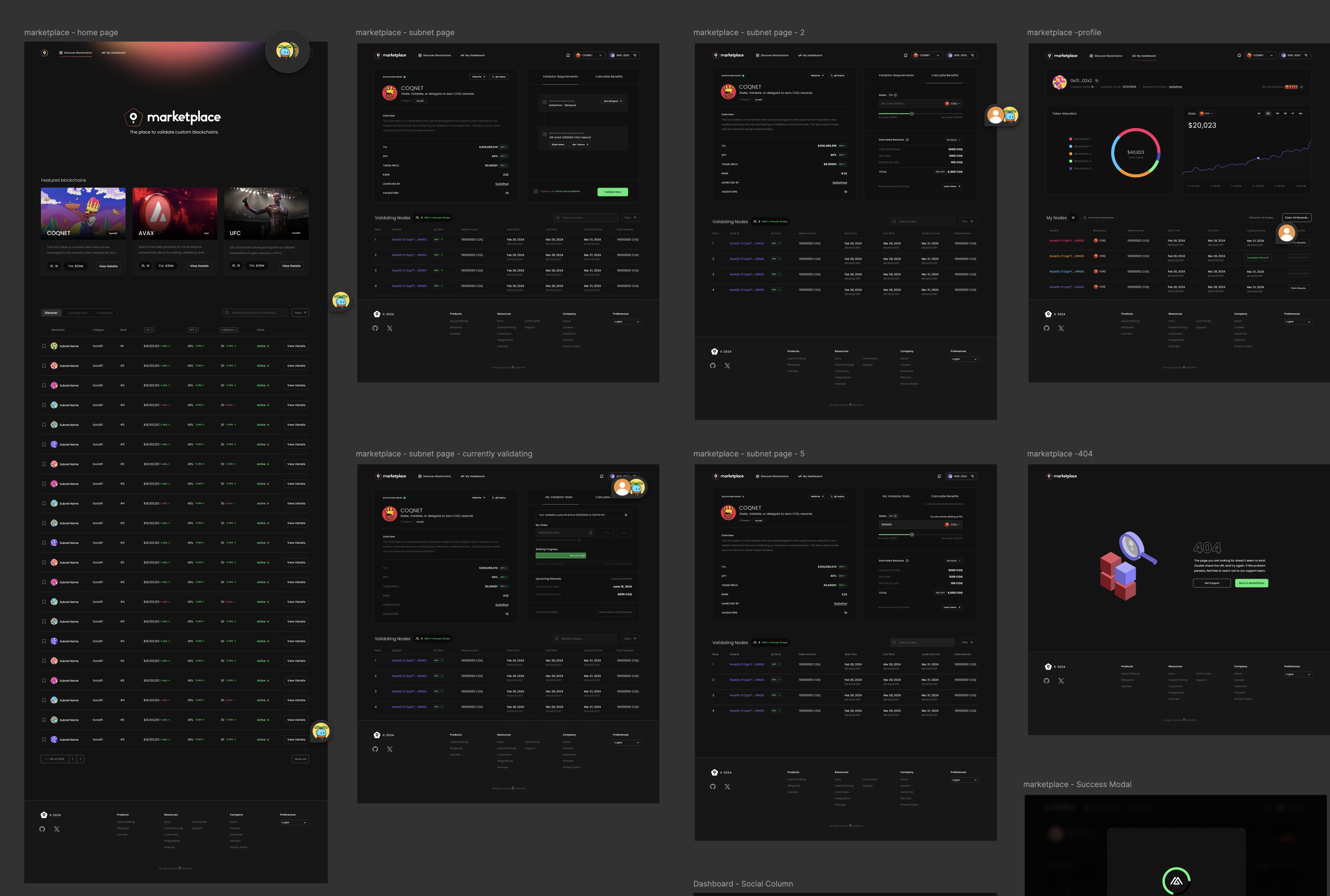 Alternative Marketplace Layout